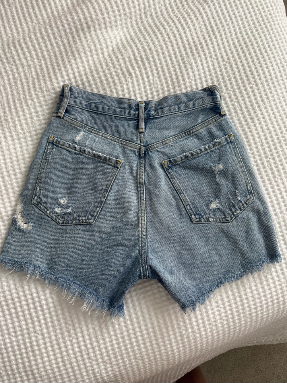 AGOLDE Dee Ultra High Waist Denim Shorts - Picture 7 of 10